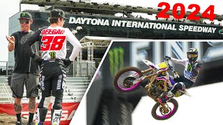 2024 Daytona Supercross Press Day  Deegan Tomac Webb [upl. by Alastair459]