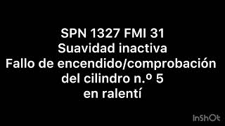 SPN 1327 FMI 31 DD15 2017ampNewer EnglishEspañol [upl. by Annairdna]