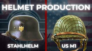 What Made the US M1 Helmet So Different from Germanys Stahlhelm in WWII [upl. by Rubma861]