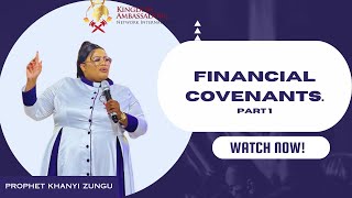 FINANCIAL COVENANTS PART 1 SERMON  PROPHET K ZUNGU [upl. by Olinde]