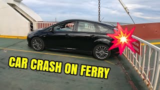 Car Crashes on Ferry  Random Encounters [upl. by Ymmik]