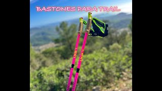 BASTONES LEKI ULTRATRAIL FX ONE SUPERLITE PARA TRAIL RUNNING [upl. by Eynaffit]