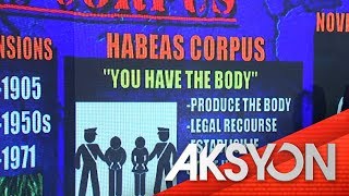 EXPLAINER Writ of habeas corpus [upl. by Naggem851]