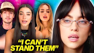 Billie Eilish CALLS OUT TikTokers For RUINING Award Shows this is bad [upl. by Ahtibat]