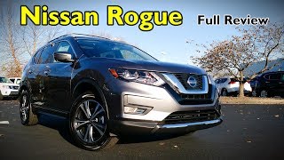 2018 Nissan Rogue Full Review  SL SV Midnight Edition amp S [upl. by Haron]