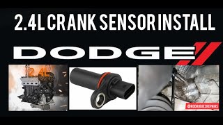 Dodge 24L Crank Position Sensor Replacement [upl. by Tedder19]