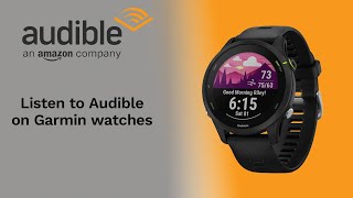 How To Listen To Audible Audiobooks On Your Garmin Watch  Easy Guide [upl. by Ardme]