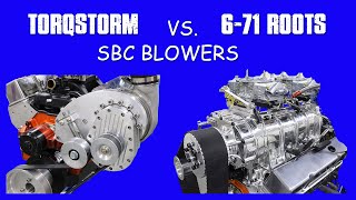 671 BLOWER vs TORQSTORM383 STROKER SBC BLOWER TEST [upl. by Sigsmond467]