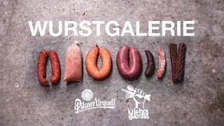 Wurstgalerie bei Kitchen Guerilla und Pilsner Urquell [upl. by Lettig]