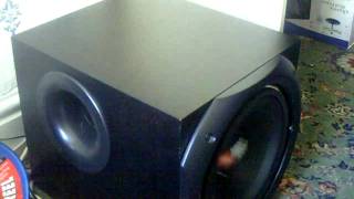 Logitech z5500 modded to JBL 1000W excursion [upl. by Nolyaj]