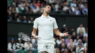 Novak Djokovic accuses fans of disrespect  Novak Djokovic  Wimbledon 2024 [upl. by Ylak29]