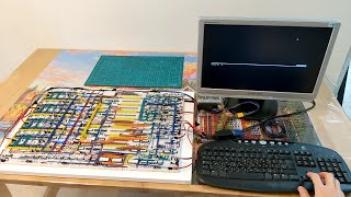 I built the 16bit Hack computer from nand2tetris on breadboards [upl. by Yur234]