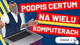 Jak używać epodpisu Certum mini standard na kilku komputerach [upl. by Aikaz]