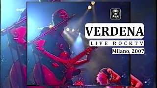 Verdena live Rock TV Milano Rolling Stone 1232007 [upl. by Ravilob857]