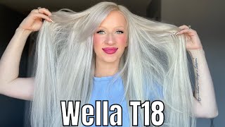 WELLA T18 TONER [upl. by Banky]