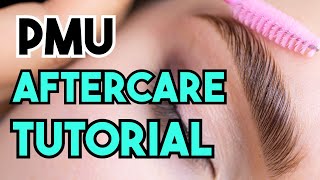 PERMANENT MAKEUP AFTERCARE FOR BEST RETENTION [upl. by Anilahs]