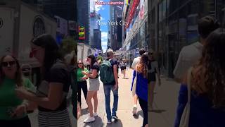 Walking tour time square timessquare centralpark timessquaremall manhattan newyorklife travel [upl. by Isidoro]