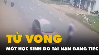 Điều tra làm rõ nguyên nhân vụ tai nạn khiến 1 nam sinh tử vong [upl. by Siramaj]