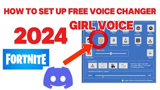 Best FREE Voice Changer On PC Simple Tutorial ✅ Fortnite Discord Etc [upl. by Cahilly581]