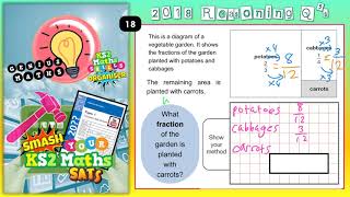 2018 KS2 Maths SATs Paper 3 Q18 [upl. by Aicirtel692]