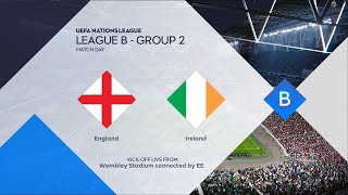 England vs Ireland  Wembley Stadium  202425 UEFA Nations League  PES 2021 [upl. by Spanos]