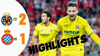 🚨Espanyol vs 🚨Villarreal  MATCH HIGHLIGHTS  LaLiga [upl. by Wescott948]