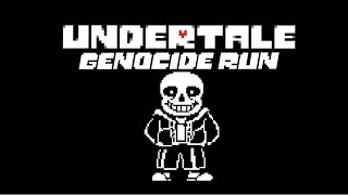 Undertale Genocide Run No Commentary Full Run  Killing Everyone [upl. by Fae]