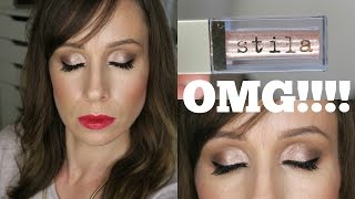 Stila Magnificient Metals Glitter amp Glow Liquid Eyeshadow [upl. by Theodoric]