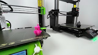 New Prusa MK4 vs my old MK3S Benchy at max speed  NOT scientifically correct test [upl. by Hashimoto993]