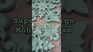 3d wall panel CNC working design [upl. by Lanni]