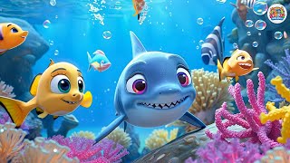 Honesty Song  Baby Shark do do do  Funny kids cartoon song with lyrics music nurseryrhym [upl. by Lovmilla89]