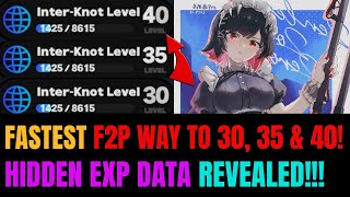 FASTEST WAYS TO Proxy Level 30 35 amp 40 As F2P In Zenless Zone Zero [upl. by Fineman]