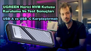 UGreen Harici NVMe SSD Kutu İnceleme ve Hız Testi [upl. by Cramer718]