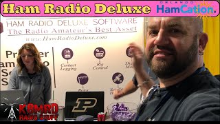 Ham Radio Deluxe Logging Software  Orlando HamCation 2023 [upl. by Ahsei]