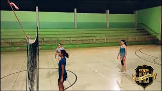 treino das Girls As meninas de Elisiario recepção levantamento e corte 🏐 [upl. by Asehr805]