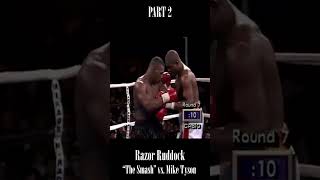 Donovan Razor Ruddocks Smash vs Mike Tyson Pt2 [upl. by Siffre]