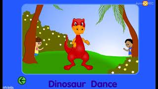 Starfall Dinosaur Dance Song on Video [upl. by Brockwell]