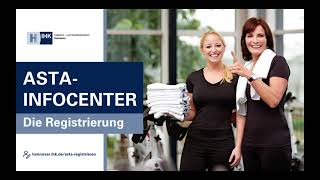 ASTAInfocenter Registrierung [upl. by Nnyleitak]