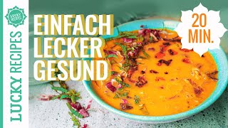 Linsensuppe 20 Min  Frisch amp Lecker mit gesunden Bitterstoffen 🍀  Vegane Rezepte [upl. by June]