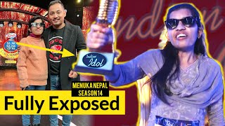 OMG Indian Idol 14  Blind Girl Menuka Poudel From Nepal Fully EXPOSED  Indian Idol Season 14 [upl. by Obelia776]