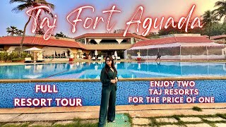 Taj fort Aguada Goa 2022  Room Tour  Full Resort Tour  Goa Luxury Hotels  Goa Vlog  Snehal K [upl. by Orimisac]