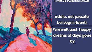 La traviata – Addio del passato English lyrics and art [upl. by Anelle]