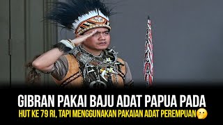 PEDAS ABANG INI SINDIR KERAS GIBRAN PAKE BAJU ADAT TAPI TANAH ADAT DI GUSUR [upl. by Yeliah]