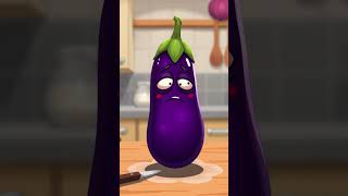 Happy Eggplant HappyEggplant EggplantStory CookingJourney [upl. by Eltsyek]