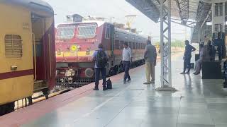 WAP 4 Engine Fitting on Salem [upl. by Hadeehsar65]