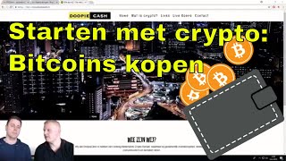 Starten met crypto 1 Hoe koop ik Bitcoins [upl. by Nilad788]