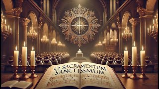 O Sacramentum Sanctissimum  Gregorian Chant Hymn for Eucharistic Adoration  Sacred Choir Music [upl. by Alemaj318]