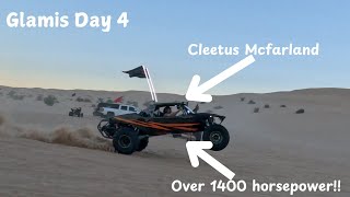 Glamis Day4 Both mavs break after going 107 I ride in a tatum and Cleet and frank race tatums [upl. by Leiru669]