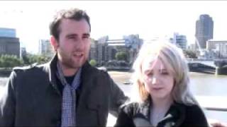 Evanna Lynch  Matthew Lewis Interview [upl. by Verity]