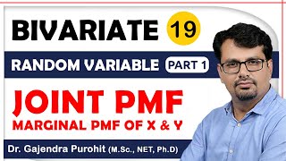 Joint Probability Distribution  Joint PMF Marginal PMF Bivariate RV [upl. by Nawj476]